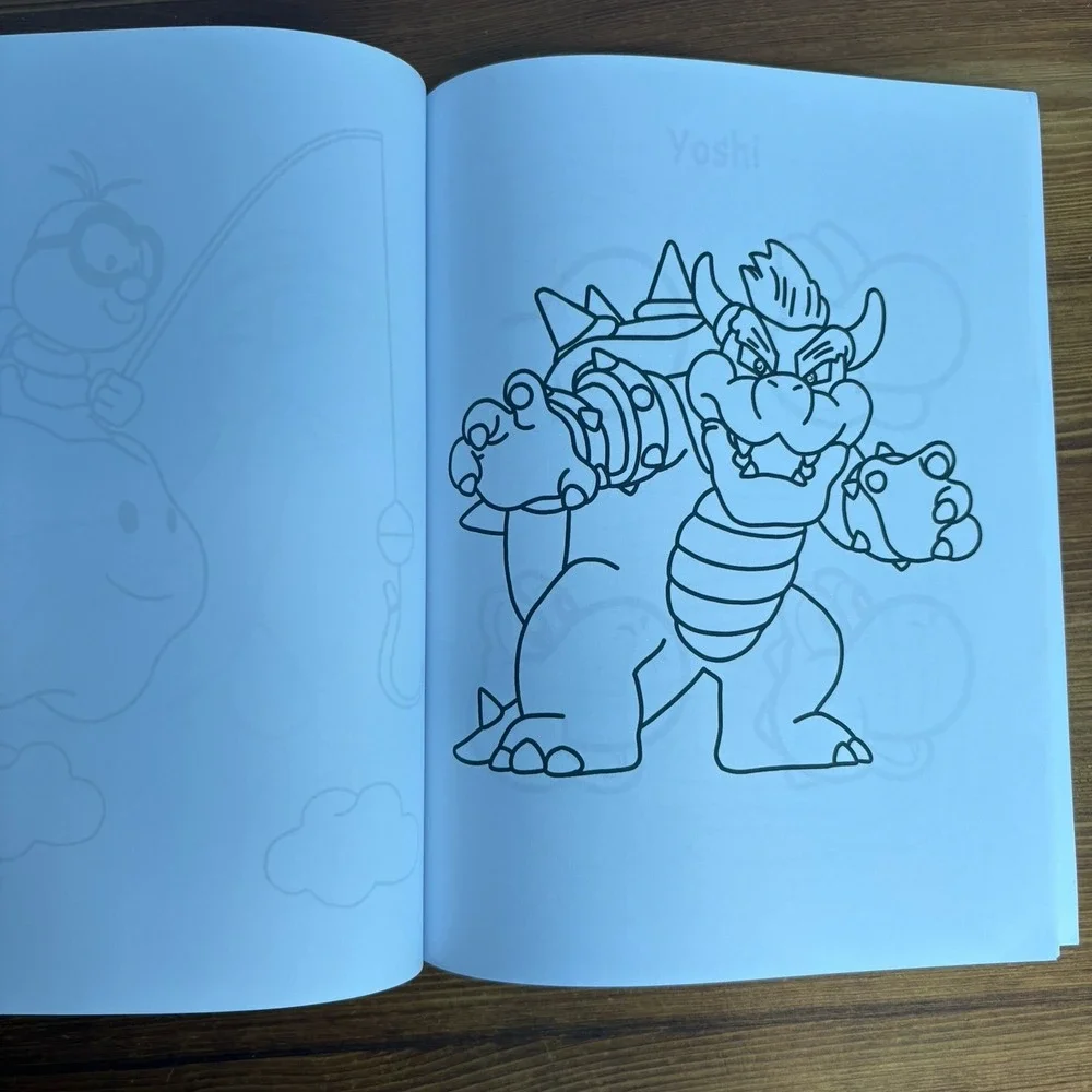 Super Mario Activity Book for Kids Coloring Puzzles Mazes Paperback